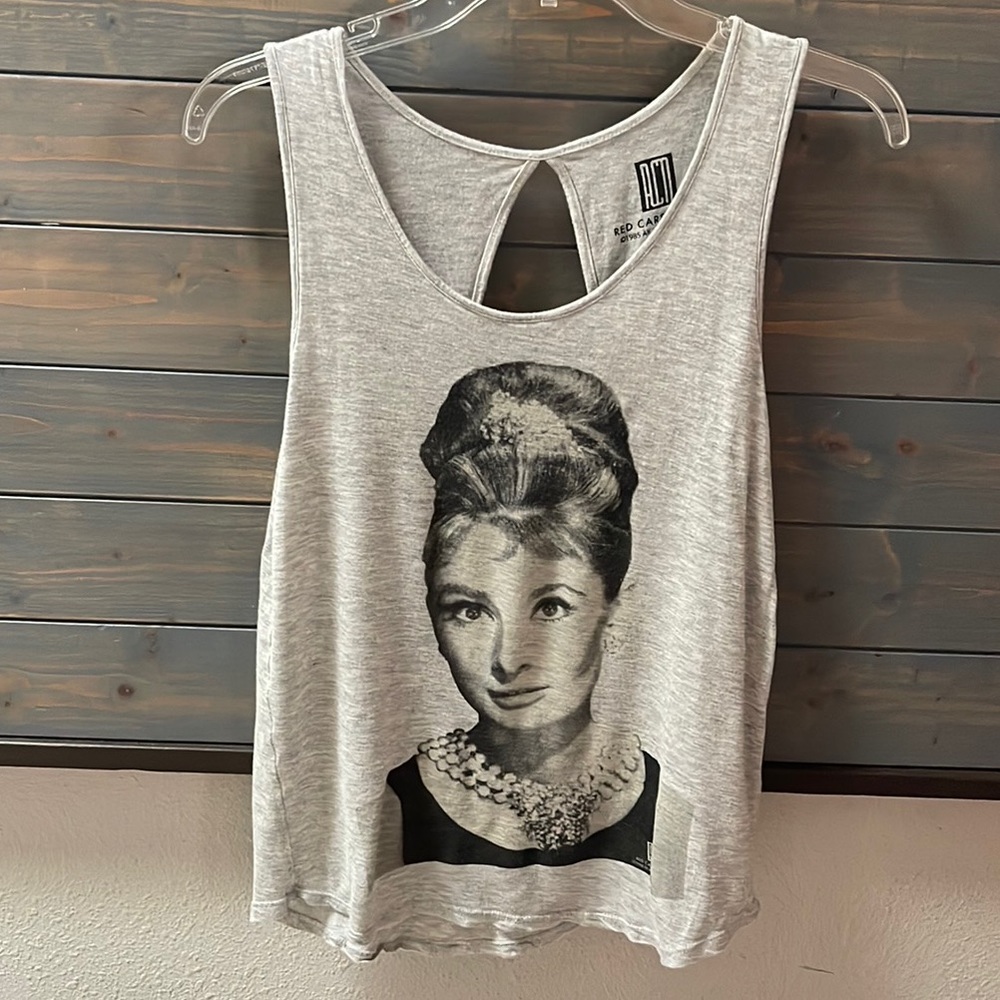 Vintage Audrey Hepburn Muscle Tee